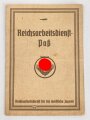 Reichsarbeitsdienstpaß und Briefe einer Angehörigen aus Hessen