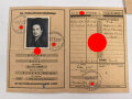 Deutsches Reich,  Reisepass einer Frau aus Frankfurt, datiert 1937