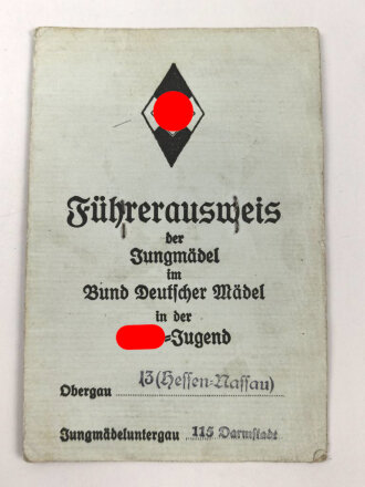 Konvolut Ausweise einer BDM Führerin im Obergau 13 Hessen Nassau. Dazu Ihre Sporturkunden meist zum Thema Tennis sowie diverse Fotos