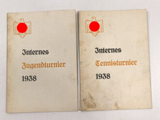 Konvolut Ausweise einer BDM Führerin im Obergau 13 Hessen Nassau. Dazu Ihre Sporturkunden meist zum Thema Tennis sowie diverse Fotos