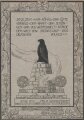 Erinnerungsurkunde für das einschlagen eines Nagels  "Sammlung für Erblindete Deutsche Krieger" - Der Adler der Champagne, mit 2 Fotografien, datiert 1915