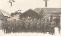 Erinnerungsurkunde für das einschlagen eines Nagels  "Sammlung für Erblindete Deutsche Krieger" - Der Adler der Champagne, mit 2 Fotografien, datiert 1915