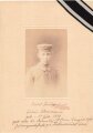 Nachlass eines  in französischer Gefangenschaft 1918 verstorbenen Angehörigen im Infanterie Regiment 461/5.