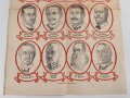 Flugblatt "Die neuen Männer" Reichskanzler Prinz Max von Baden 31 x 46 cm
