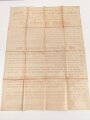 Flugblatt "Kriegsversicherung - Selbsthilfe in ernster Zeit" Österreichischer Phönix in Wien, 63 x 86 cm