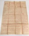 Flugblatt "Kriegsversicherung - Selbsthilfe in ernster Zeit" Österreichischer Phönix in Wien, 63 x 86 cm