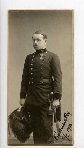 k.u.k. Österreich Ungarn, Hartkartonfoto etwa 5,5 x11cm