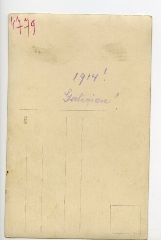 k.u.k. Österreich 1.Weltkrieg, Foto im Ansichtskartenformat