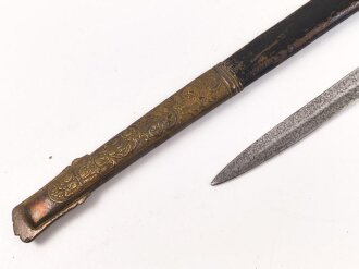 Österreich Ungarn k.u.k. Säbel für Staatsbeamte Modell 1889, Klinge von Weyersberg Solingen. Altersspuren