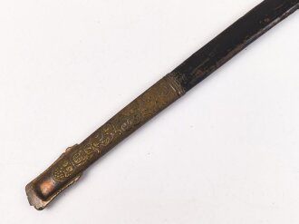 Österreich Ungarn k.u.k. Säbel für Staatsbeamte Modell 1889, Klinge von Weyersberg Solingen. Altersspuren