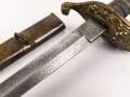 Österreich Ungarn k.u.k. Säbel für Staatsbeamte Modell 1889, Klinge von Weyersberg Solingen. Altersspuren