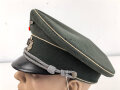 Reichswehr / frühe Wehrmacht, Schirmmütze für einen Offizier der Infanterie. Gestragenes Stück, Kopfgrösse 56