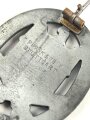 Allgemeines Sturmabzeichen, Zink versilbert, Hersteller " Frank & Reif Stuttgart" sehr guter Zustand