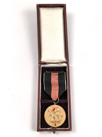 Anschlussmedaille 1. Oktober 1938 im Etui