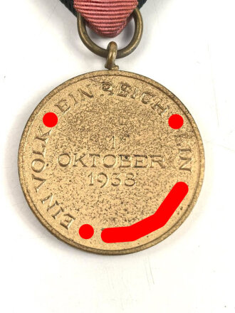 Anschlussmedaille 1. Oktober 1938 im Etui