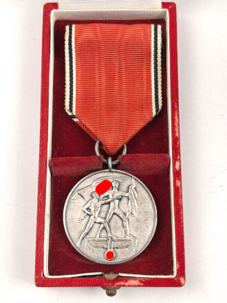 Anschlussmedaille Österreich 13. Oktober 1938 im Etui