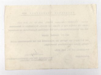 Hitler Jugend Siegernadel 1936, dazu die Urkunde