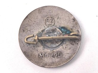 Mitgliedsabzeichen der NSDAP, Hersteller M1/15....