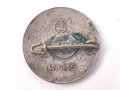 Mitgliedsabzeichen der NSDAP, Hersteller M1/15. Getragenes Stück