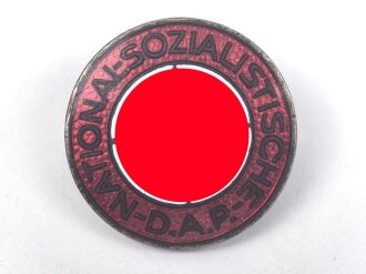 Mitgliedsabzeichen der NSDAP, Hersteller M1/92, leicht getragenes Stück