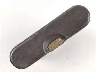 Reinigungsgerät 34 der Wehrmacht. Leerer Behälter, ohne Herstellerbezeichnung