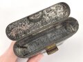 Reinigungsgerät 34 der Wehrmacht. Leerer Behälter, ohne Herstellerbezeichnung
