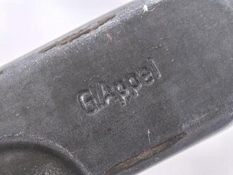 Reinigungsgerät 34 der Wehrmacht. Leerer Behälter, Hersteller " G.Appel"