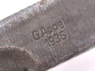 Reinigungsgerät 34 der Wehrmacht. Leerer Behälter, Hersteller " G.Appel 1936"