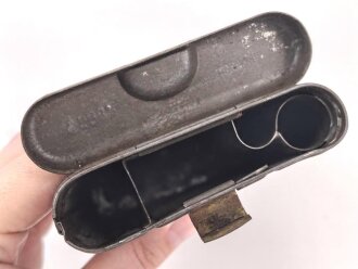 Reinigungsgerät 34 der Wehrmacht. Leerer Behälter, Hersteller " G.Appel"