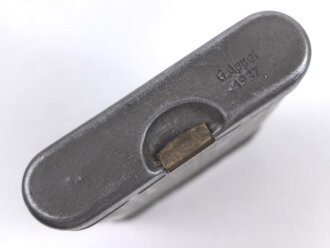 Reinigungsgerät 34 der Wehrmacht. Leerer Behälter, Hersteller " G.Appel 1937"
