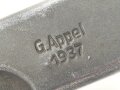 Reinigungsgerät 34 der Wehrmacht. Leerer Behälter, Hersteller " G.Appel 1937"