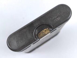 Reinigungsgerät 34 der Wehrmacht. Leerer Behälter, Hersteller " G.Appel 1937"