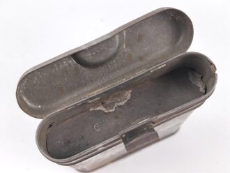 Reinigungsgerät 34 der Wehrmacht. Leerer Behälter, Hersteller " Mundlos 1939"