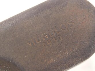 Reinigungsgerät 34 der Wehrmacht. Leerer Behälter, Hersteller " Mundlos 1939"