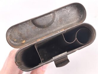 Reinigungsgerät 34 der Wehrmacht. Leerer Behälter, Hersteller " Mundlos 1939"