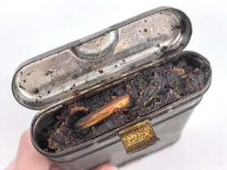 Reinigungsgerät 34 der Wehrmacht. Leerer Behälter, Hersteller " Ky 1937"