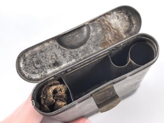 Reinigungsgerät 34 der Wehrmacht. Leerer Behälter, Hersteller " Ky 1937"