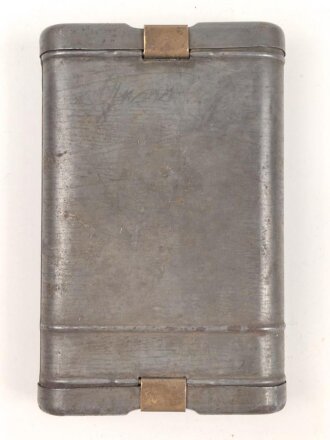 Reinigungsgerät 34 der Wehrmacht. Leerer Behälter, Hersteller "HAWIG"