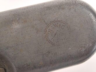 Reinigungsgerät 34 der Wehrmacht. Leerer Behälter, Hersteller "HAWIG"