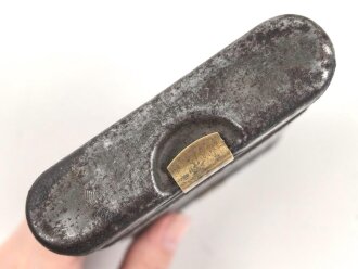 Reinigungsgerät 34 der Wehrmacht. Leerer Behälter, Hersteller "KH1935"