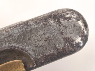 Reinigungsgerät 34 der Wehrmacht. Leerer Behälter, Hersteller "KH1935"