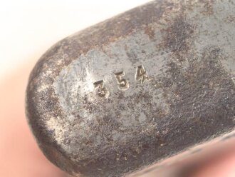 Reinigungsgerät 34 der Wehrmacht. Leerer Behälter, Hersteller "KH1935"