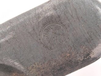 Reinigungsgerät 34 der Wehrmacht. Leerer Behälter, Hersteller "HAWIG"
