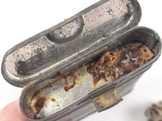 Reinigungsgerät 34 der Wehrmacht. Leerer Behälter, Hersteller " Mundlos 1936"