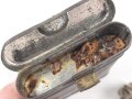 Reinigungsgerät 34 der Wehrmacht. Leerer Behälter, Hersteller " Mundlos 1936"