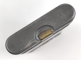 Reinigungsgerät 34 der Wehrmacht. Leerer Behälter, ohne Herstellerbezeichnung