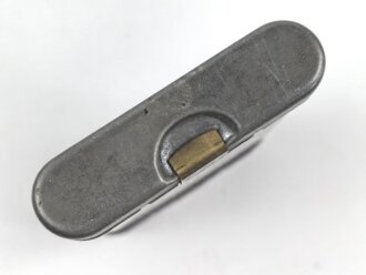 Reinigungsgerät 34 der Wehrmacht. Leerer Behälter, ohne Herstellerbezeichnung
