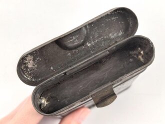 Reinigungsgerät 34 der Wehrmacht. Leerer Behälter, Hersteller " Mundlos 1936"