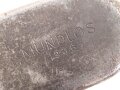 Reinigungsgerät 34 der Wehrmacht. Leerer Behälter, Hersteller " Mundlos 1936"