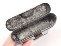 Reinigungsgerät 34 der Wehrmacht. Leerer Behälter, ohne Herstellerbezeichnung